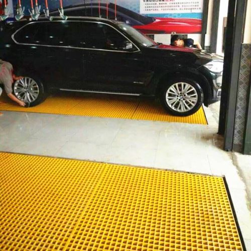 FRP plastična podna rešetka za autopraonica